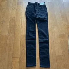 GU ハイウエストスキニージーンズ　ブラック　61cm