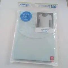 UNIQLO エアリズム メッシュ 160　UネックT　半袖