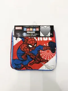 MARVEL スパイダーマン プチタオル 5枚組のサムネイル
