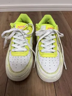 NIKE Air Force 1 Shadow ホワイト イエロー