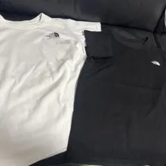 ノースフェイス Tシャツ 2枚セット ホワイト ブラック　140