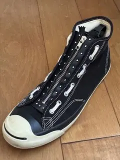 ジッパーユニット33 コンバースオールスター用　黒革