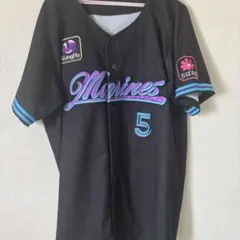 千葉ロッテマリーンズ 2023ブラックサマーユニフォーム ＃52 益田直也
