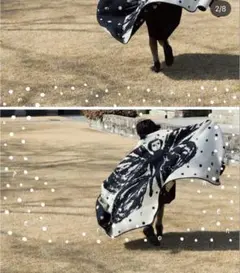 最終お値下げ！ミナペルホネン・羽化ブランケット・S！ ウールブランケット symphоny（シンフォニー） ギフトボックス