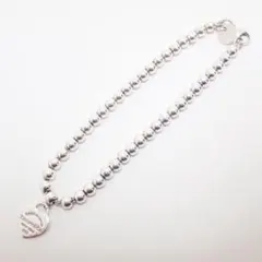 ジャンク品】Tiffany&Co. リターントゥ ボールチェーンブレスレット