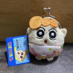 クレヨンしんちゃん ひまわり　おてがま　がま口　小銭入れ　財布　ぬいぐるみ