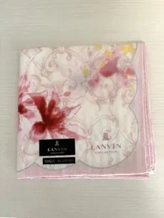 【未使用品】LANVIN COLLECTION ランバンコレクション大判ハンカチ