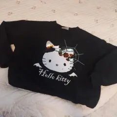 Hello Kitty トレーナー　バースデイ　スパンコール　ハロウィンのサムネイル