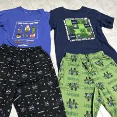 ユニクロMinecraft Tシャツとパンツセット