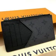 美品 ルイヴィトン モノグラムエクリプス コインカードフォルダー コインケース