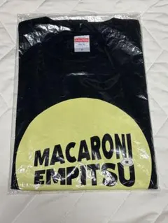 マカロニえんぴつ Tシャツ ブラック　M