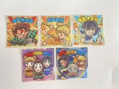 鬼滅の刃マンチョコ 遊郭編 5枚セット