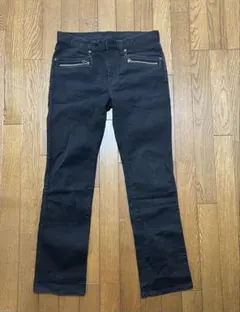 OLD UNIQLOスリムフィット ブラックデニムパンツ