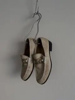 OLD GUCCI "GG" Canvas Horsebit Loafersのサムネイル