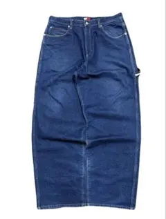 90s OLD TOMMY HILFIGER W34バギー デニム ペインター