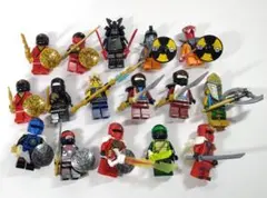 レゴ　ニンジャゴー　ミニフィグ　正規品パーツ　オリジナル組み替え　まとめ売り