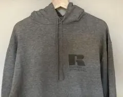 90s USA製 ラッセルアスレチック パーカー M 杢グレー