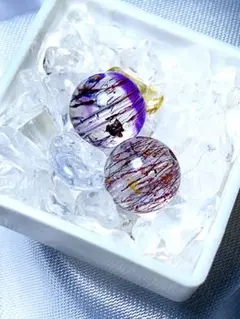 キラキラスーパーセブン♡♡高透明玉 キラキラ虹スーパーセブン15mm 3 - メルカリ