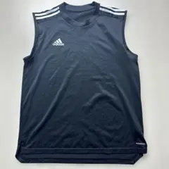 アディダスノースリーブシャツ3XL黒