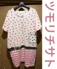 ツモリチサト　水玉模様カットソーワンピース 半袖のサムネイル