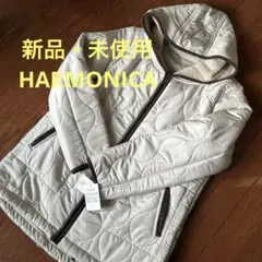新品　ハーモニカ　アイボリー キルティングジャケット Mサイズ