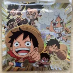 ワンピース大海賊シールウエハースLOG10モンキー・D・ルフィSGR