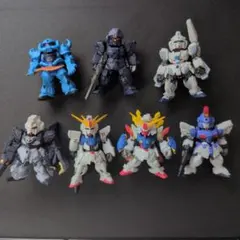 た*き様 ガンダム フィギュアセット7体 ジャンク品