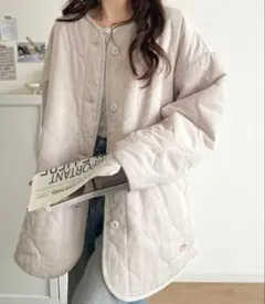 java キルティングジャケット