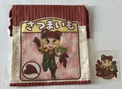 鬼滅の刃　実りの秋まつり2025 種袋巾着＆ステッカー　煉獄杏寿郎