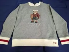 2025最新作ラルフローレンスエット　ポロベア トレーナー　ボーイズL160