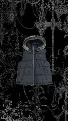 00s archive y2k ファーベストダウン 短丈 平成　お兄系 ギャル男