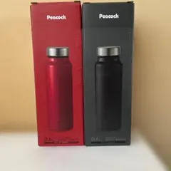 Peacock 水筒 0.6L 2本セット ステンレスボトル 保温保冷 新品のサムネイル