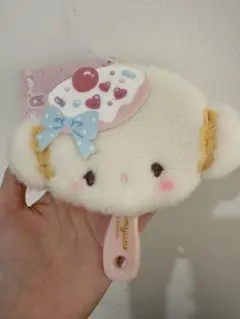 ケース付きミラー＆コーム（スイーツパーティ）