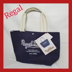 【未使用】Regal ネイビー トートバッグ キャンバスのサムネイル
