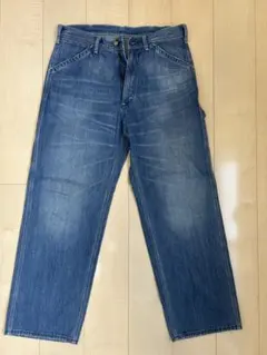 Lee ワークパンツ デニムブルー