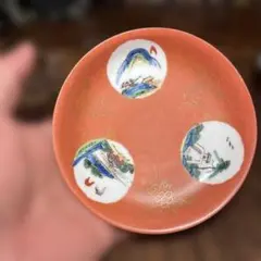 1114中国　清時代　青華花卉紋中皿② アンティーク　送料込み1115 2025年最新】中国 清 皿の人気アイテム - メルカリ