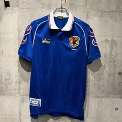 日本代表 アシックス 1998 ホーム ユニフォーム L 炎のサムネイル