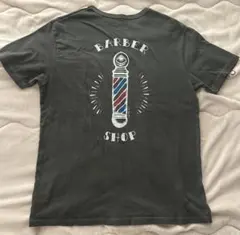 CLOVERU バーバーショップ Tシャツ M ダークグレーのサムネイル