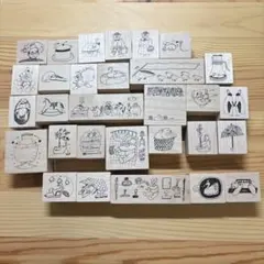 国内作家 PEPIN スタンプ まとめ売り 入手困難 手書き風 はんこ ペピン
