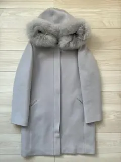 SALE★INDIVI カシミヤ イタリア製生地PONTETORTO使用コート