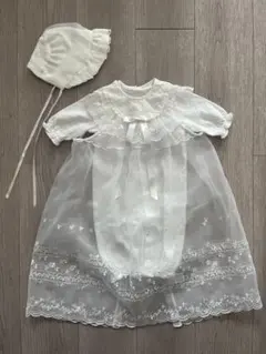 美品 ミキハウス セレモニードレス 50-60cm