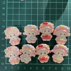 デコパーツ　プラパーツ　8個　在庫2