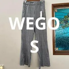 WEGO ウィゴー　ポンチフレアパンツ　S タグ付新品