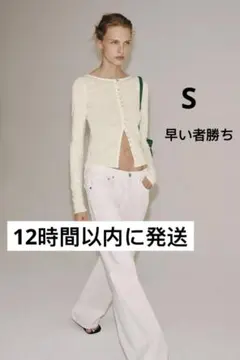 新品未使用タグ付きZARA ラスティックTシャツ S - メルカリ