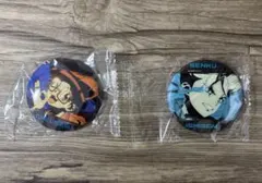 Dr.STONE ガチャガチャ　場面写缶バッジ3 石神千空 チェルシー