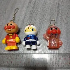アンパンマン キャラクター ストラップ　3点セット