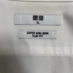UNIQLO スリムフィット 長袖シャツ XL