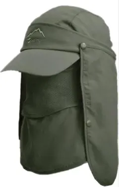 日除け帽子 キャップ メンズ UVカット メッシュ 釣り 登山 アウトドア