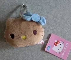 ハローキティ　がま口フェイスポーチ　GiGO限定　日焼けキティ