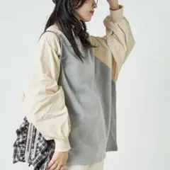 FREAK'S STORE フリークスストア 異素材 2WAY スウェット